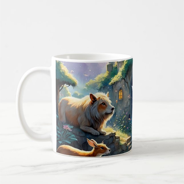 "Moonlight Enchanment The Fairy's Forest Kaffemugg (Vänster)