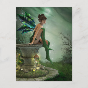 Moonlight Fairy Postcard Vykort