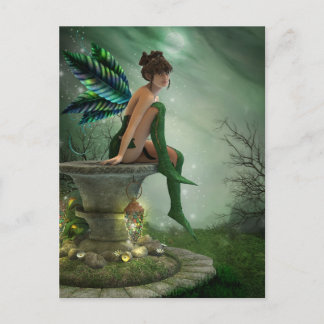 Moonlight Fairy Postcard Vykort