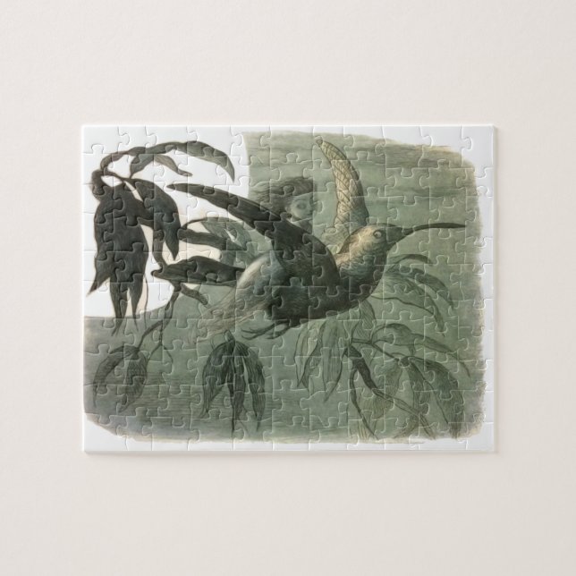 Moonlight Flight Elf Älvors Natur Rik Teckning Pussel (Horisontell)