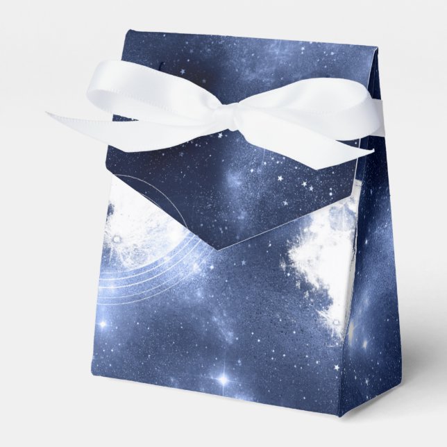 Moonlight Glow | Phaser i Måne i Himlar moln Presentaskar (Framsidan Sidan)