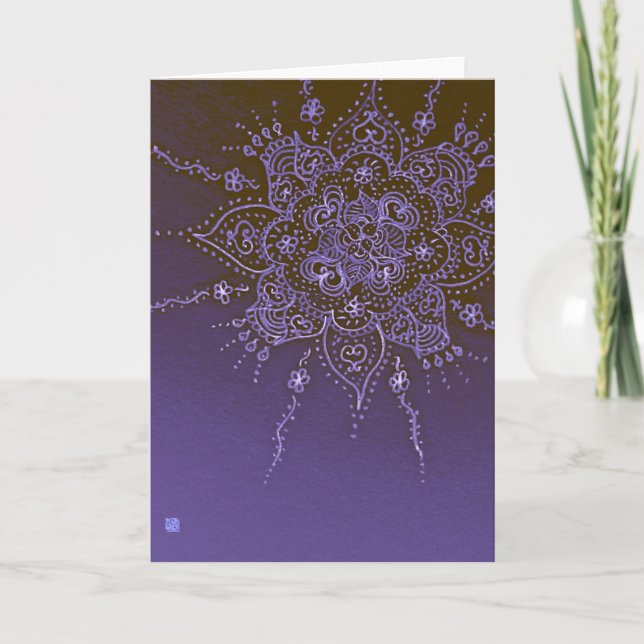 Moonlight Greeting Card Kort (Framsida)
