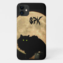 Moonlight Hunter Crouching Tomcat och Måne