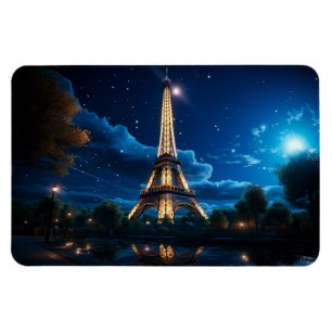 Moonlight i Paris Magnet