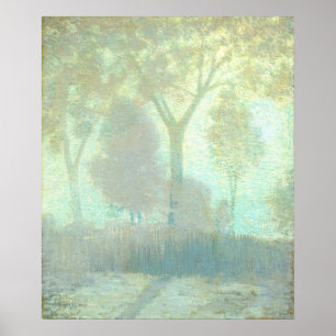 Moonlight - Julian Alden Weir Fine Art Poster