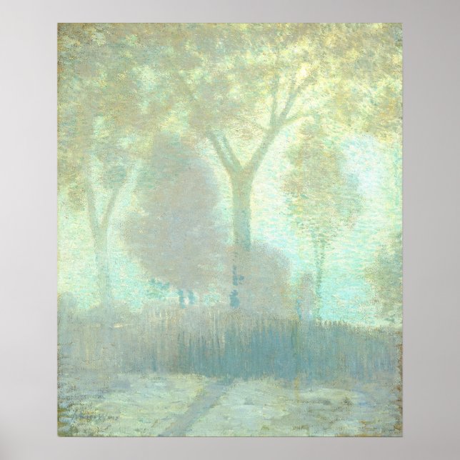 Moonlight - Julian Alden Weir Fine Art Poster (Framsidan)