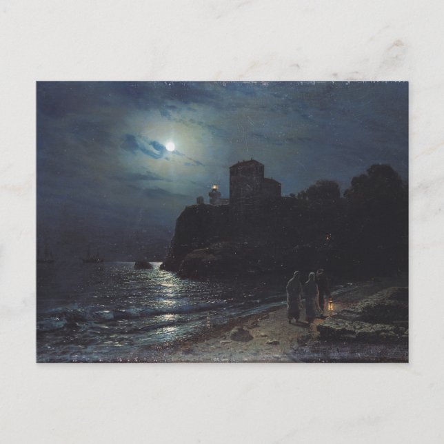 Moonlight Kant i Sjö, 1870 Vykort (Framsida)
