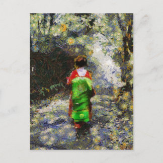 Moonlight Maiko-vykort Vykort