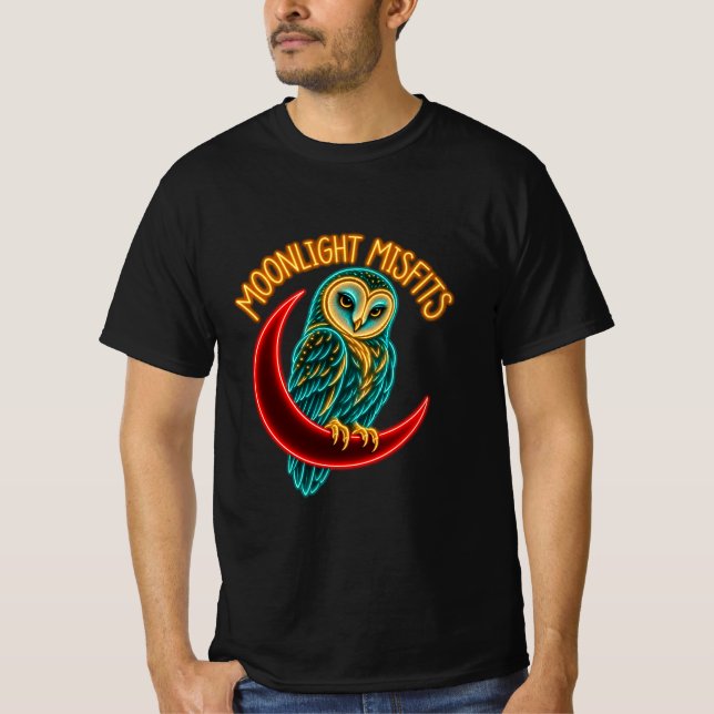 Moonlight Misfits | Original Grafisk T-Shirt (Framsida)