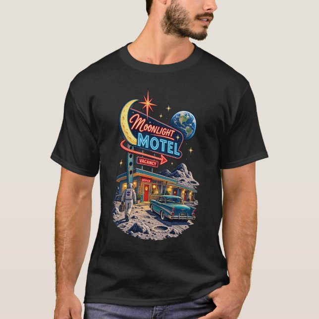 Moonlight Motel T Shirt (Framsida)