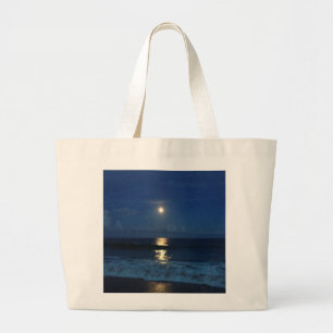 MOONLIGHT på BEACH Jumbo Tygkasse