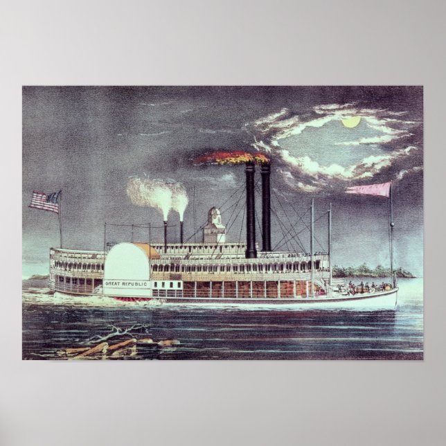 Moonlight på Mississippi Poster (Framsidan)