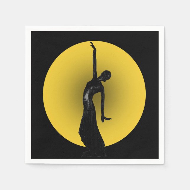 Moonlight påminner mig 1 pappersservett (Framsidan)