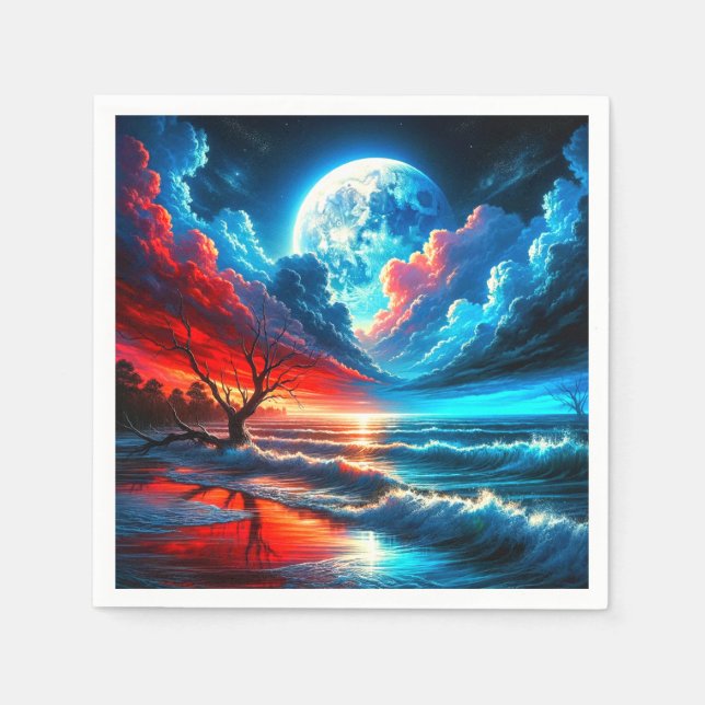 Moonlight Pappersservett (Framsidan)