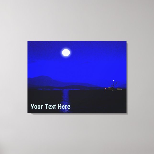Moonlight Passage Canvastryck (Framsida)