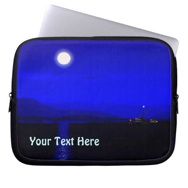 Moonlight Passage Laptop Sleeve (Framsidan)