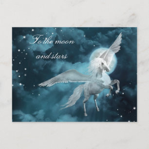 Moonlight pegasus vykort