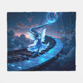 Moonlight Rehearsal – Dancing in the moonlight. Fleecefilt