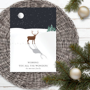 Moonlight Reindeer Snö