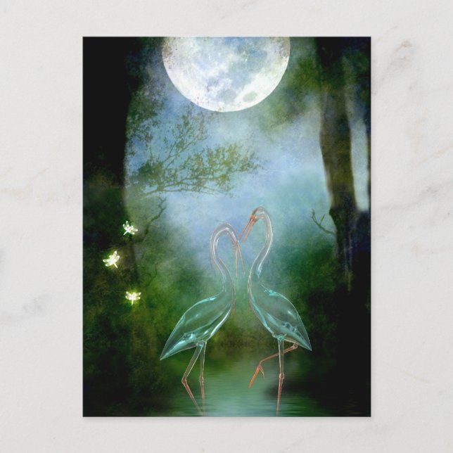 Moonlight rendezvous vykort (Framsida)