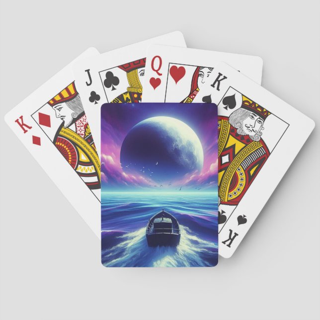 Moonlight Ride Casinokort (Baksidan)