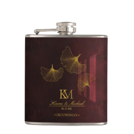 Moonlight Romantik Groomsman Burgundy ID881 Fickplunta