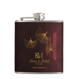 Moonlight Romantik Groomsman Burgundy ID881 Fickplunta