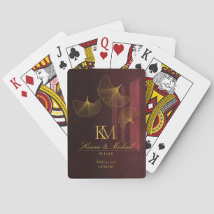 Moonlight Romantik Tack Burgundy ID881 Casinokort