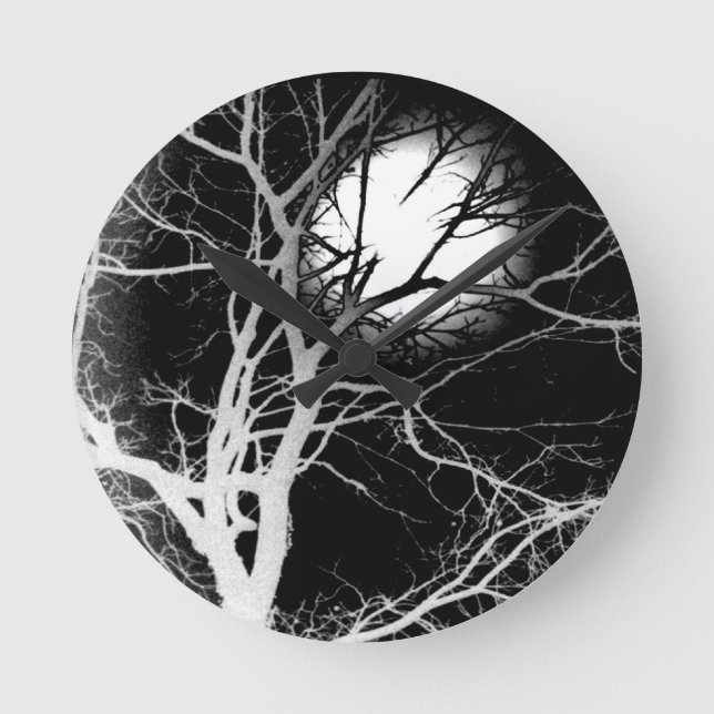 Moonlight Rund Klocka (Framsida)