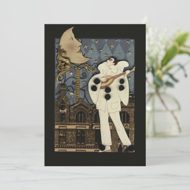 Moonlight Sergranat Inbjudningar (Stående Fram)