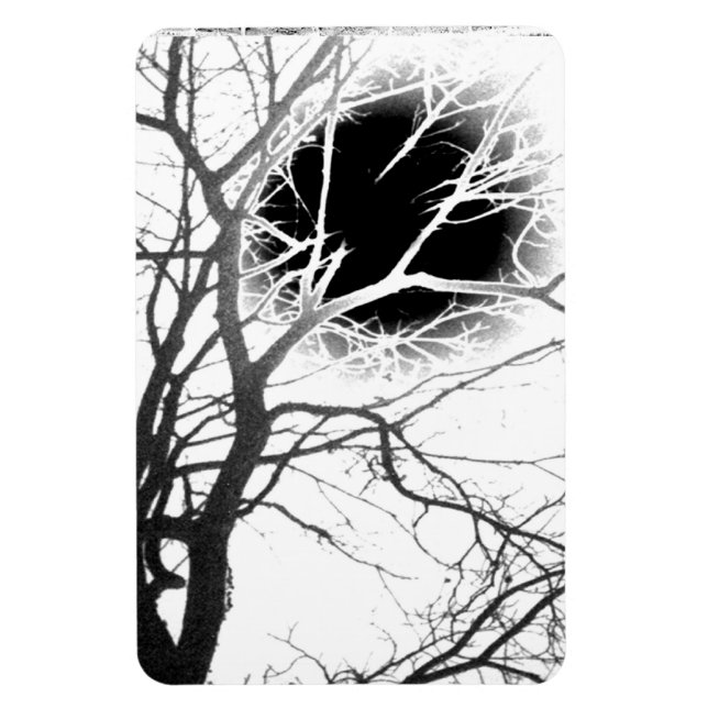 Moonlight Silhouette Magnet (Vertikal)