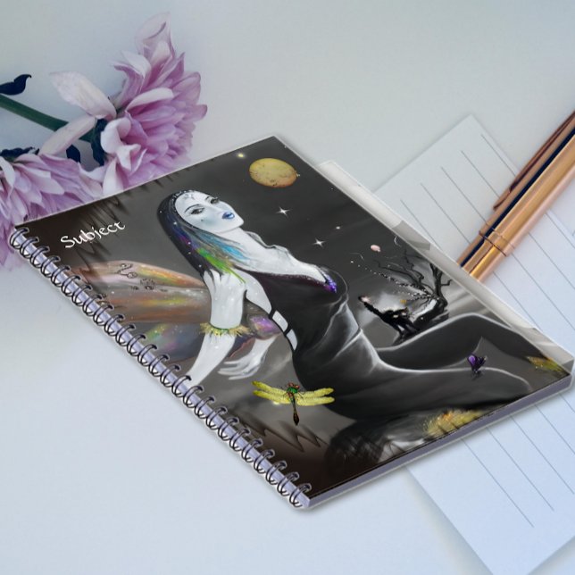 Moonlight Singer Spiral Photo Notebook Anteckningsbok (Skapare uppladdad)