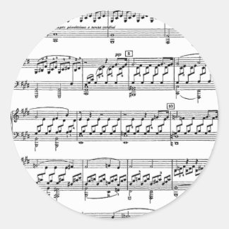 Moonlight-Sonata-Ludwig-Beethoven Runt Klistermärke