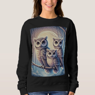 Moonlight Uggla - Elegant & Snyggt T-Shirt