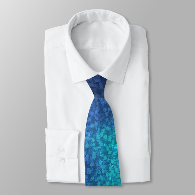 Moonlight Vatten Lövs Camo Tie Slips (Bunden)
