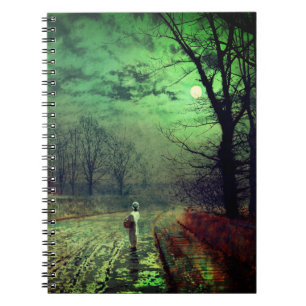 Moonlight Walk Anteckningsbok