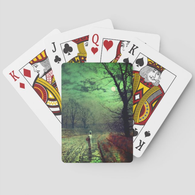 Moonlight Walk  Casinokort (Baksidan)