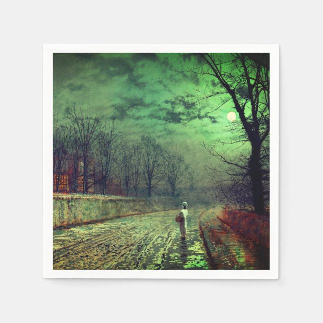 Moonlight Walk Pappersservett (Framsidan)