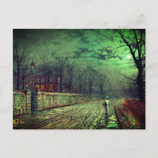 Moonlight Walk Vykort (Framsida)