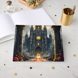 Moonlit Aisle of Eternal Vows –Gothic Wedding Gate Gästböcker