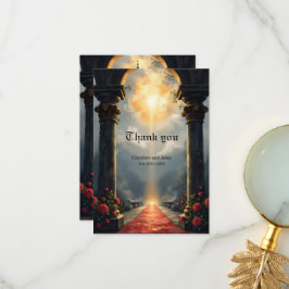 Moonlit Aisle of Eternal Vows –Gothic Wedding Gate Tack Kort