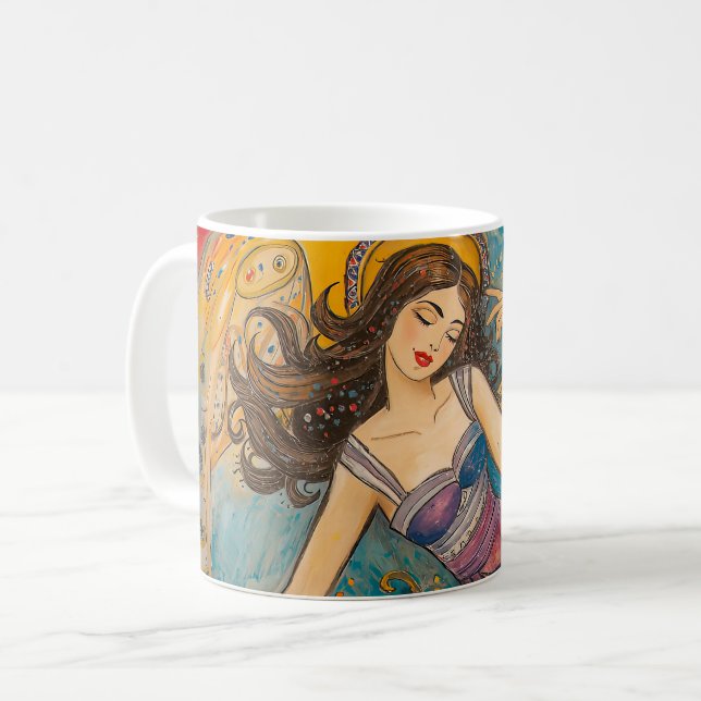 Moonlit Angel  Kaffemugg (Framsida vänster)