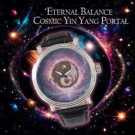 Moonlit Balance – Yin Yang of Eternal Light.  Armbandsur