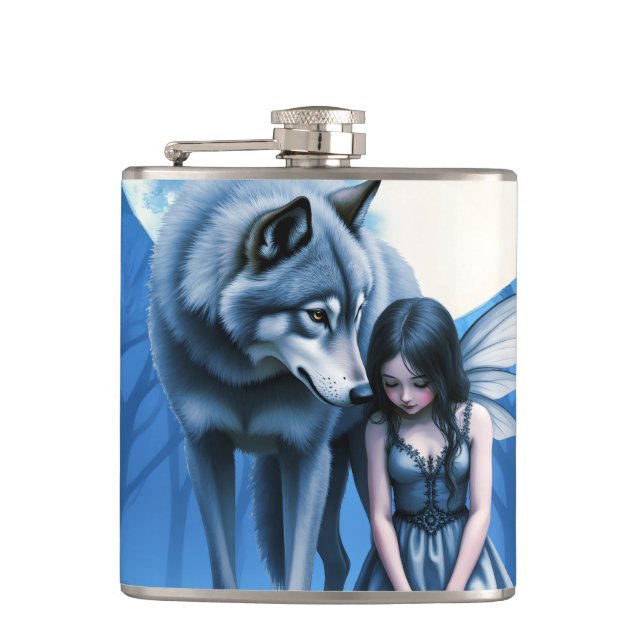 Moonlit Bond – The Wolf and the Gothic Fairy.   Fickplunta (Framsidan)