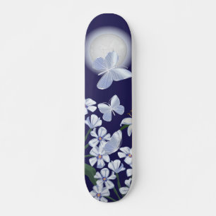 Moonlit Butterflies Skateboard Bräda 20 Cm