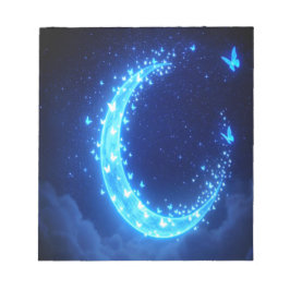 Moonlit Butterfly Journal - Magiska Anteckningsblo Anteckningsblock