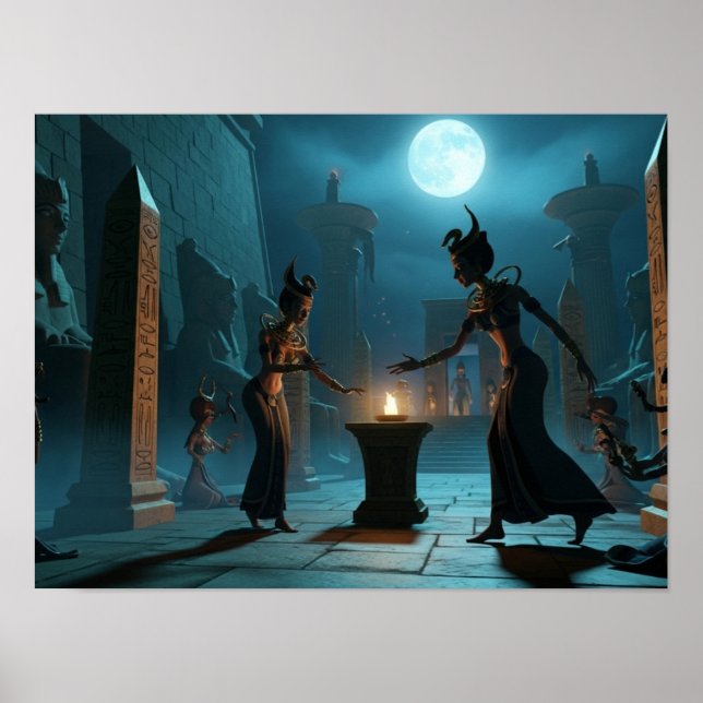 Moonlit Ceremony Poster (Framsidan)