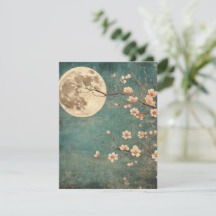 Moonlit Cherry Blommar Serenity