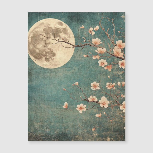 Moonlit Cherry Blommar Serenity (Framsida)