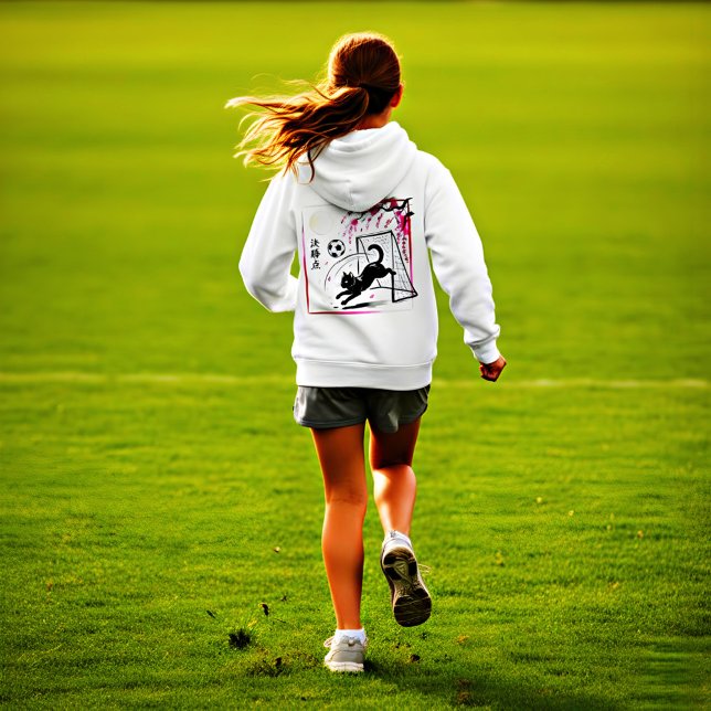 Moonlit Cherry Blossom Cat Soccer for japaness art T Shirt (Skapare uppladdad)